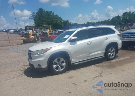 2016 Toyota Highlander Limited V6 из США, поврежденный, VIN 5TDYKRFH7GS135871